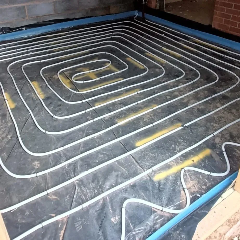 a picture of a floor that is under construction